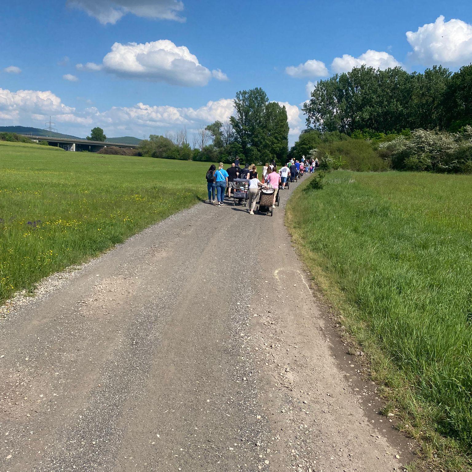 Familienwanderung